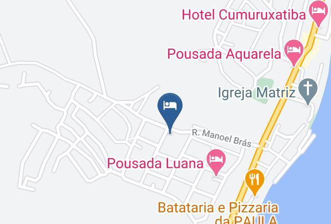 Prado - Hospedaria Caribe Maps