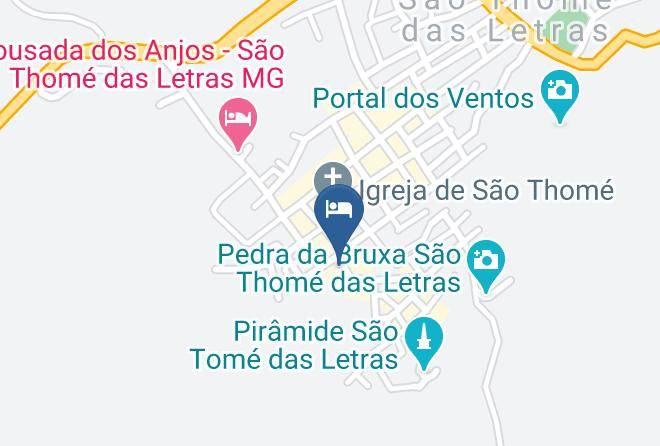 Sao Tome Das Letras - Pousada Chega Mais Maps