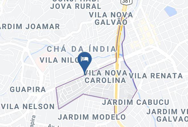 Sao Paulo Jacana - Hospedaria City Palace Jacana Ltda Maps