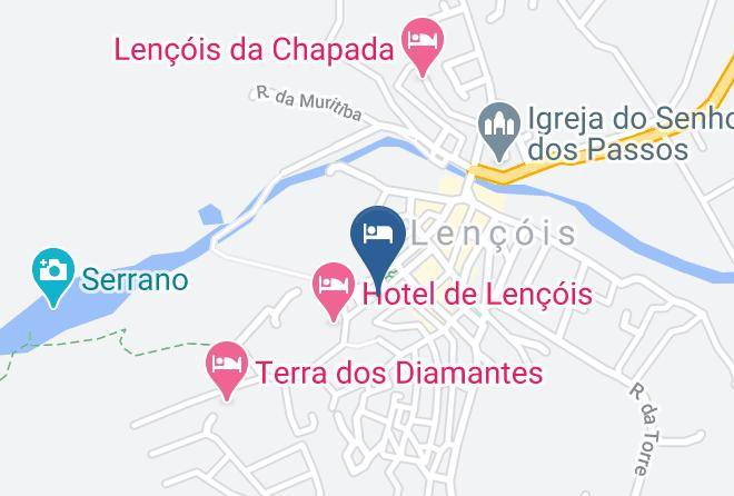 Lencois - Hospedaria Cultural Grio Maps