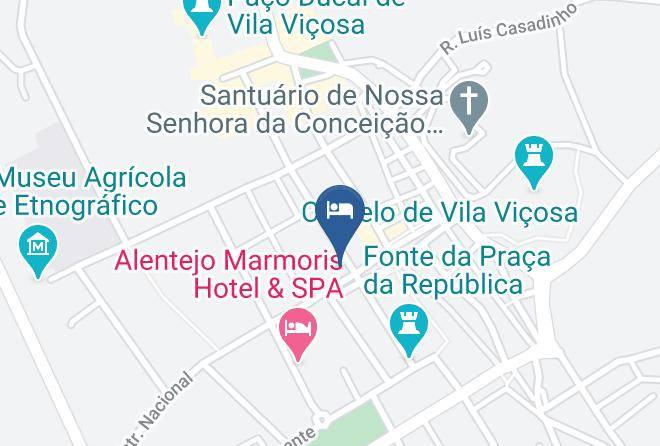 Vila Vicosa - Hospedaria D Carlos Maps