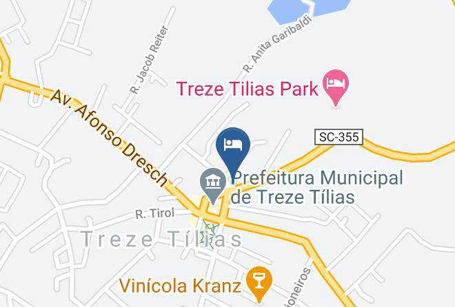 Treze Tilias - Hospedaria Da Cecilia Moser Maps
