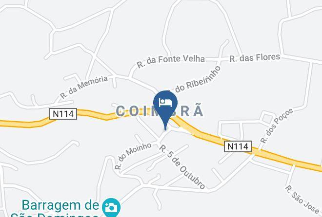Peniche - Hospedaria Da Ines De Castro Maps