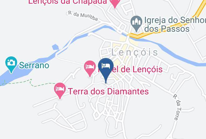 Lencois - Hospedaria Do Tom Maps