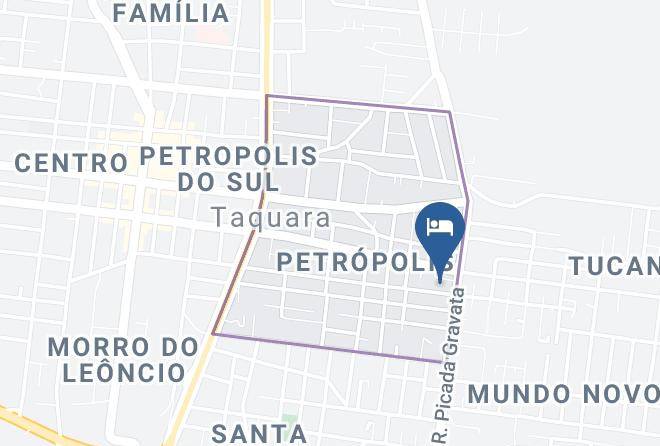 Taquara - Hospedaria Dos Viajantes Maps