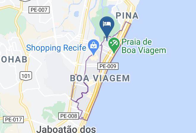 Recife - Hospedaria Gebel Maps