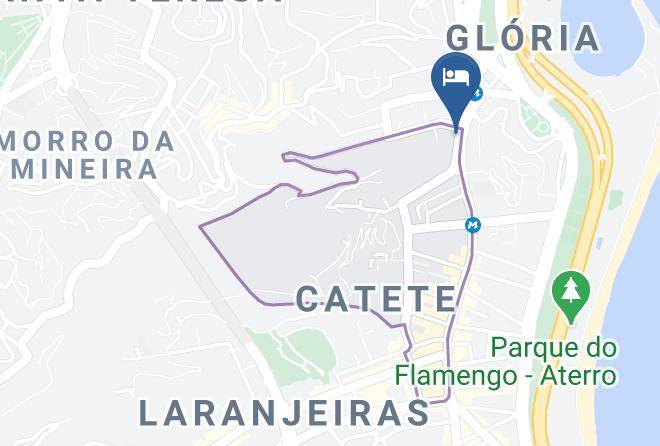 Rio De Janeiro Gloria - Hospedaria Gloria Maps