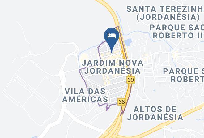 Cajamar - Hospedaria Jordanesia Maps