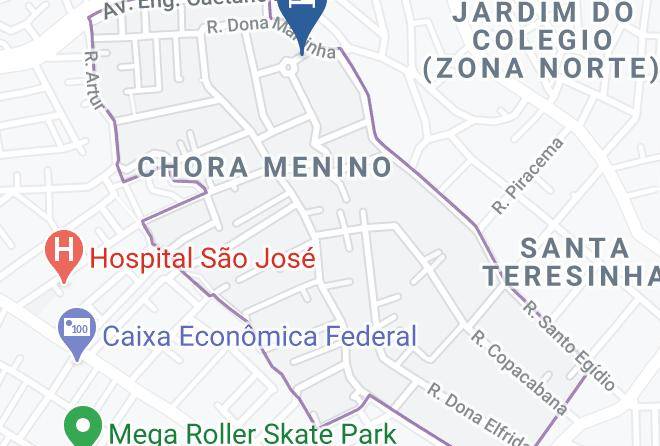 Sao Paulo Santana - Hospedaria Ladyinn Maps