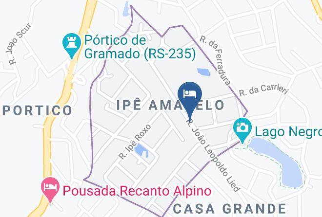 Gramado - Hospedaria Lago Negro Maps