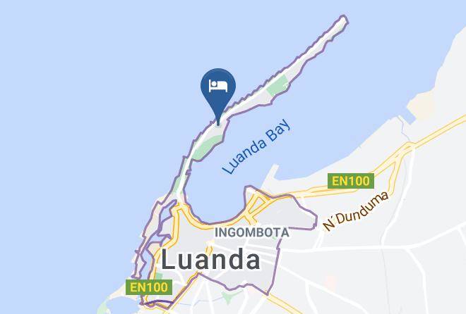 Luanda - Hospedaria Mar Azul Maps