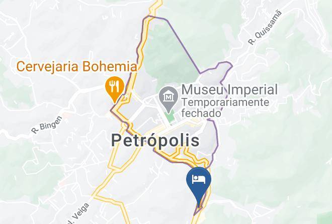 Petropolis - Hospedaria Nossa S Da Gloria Maps