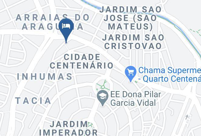 Sao Paulo Sao Mateus - Hospedaria O Astro Maps