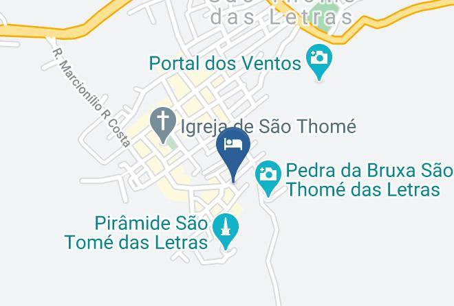Sao Tome Das Letras - Hospedaria Oliveira Maps