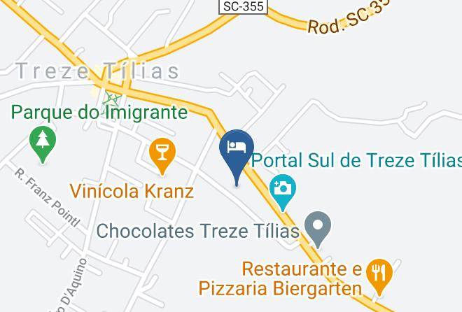 Treze Tilias - Hospedaria Pattis Maps