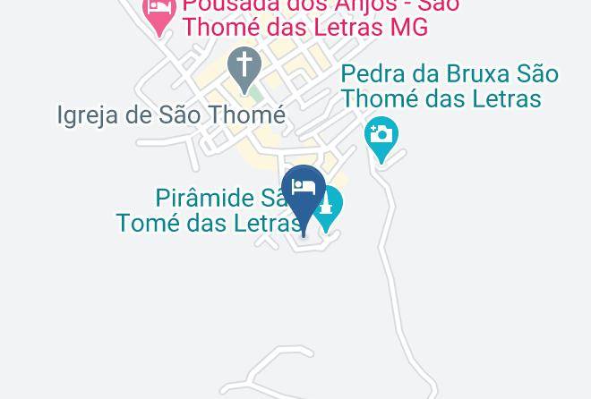 Sao Tome Das Letras - Hospedaria Piramide Por Do Sol Maps