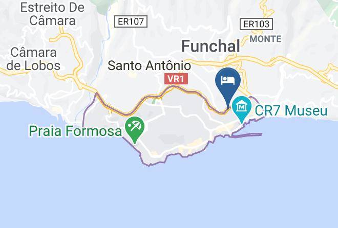 Funchal - Hospedaria Por Do Sol Maps