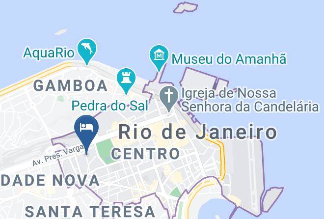 Rio De Janeiro Centro - Hospedaria Por Do Sol Maps