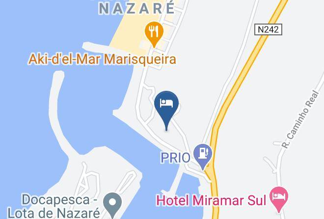 Nazare - Hospedaria Quinta Chave D'ouro Maps