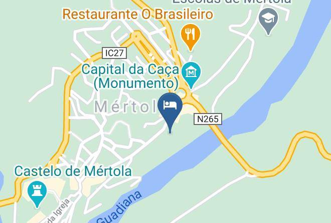 Mertola - Hospedaria Rita Maps
