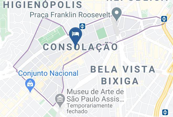 Sao Paulo Solacao - Hospedaria Rua Augusta Danielle Maps