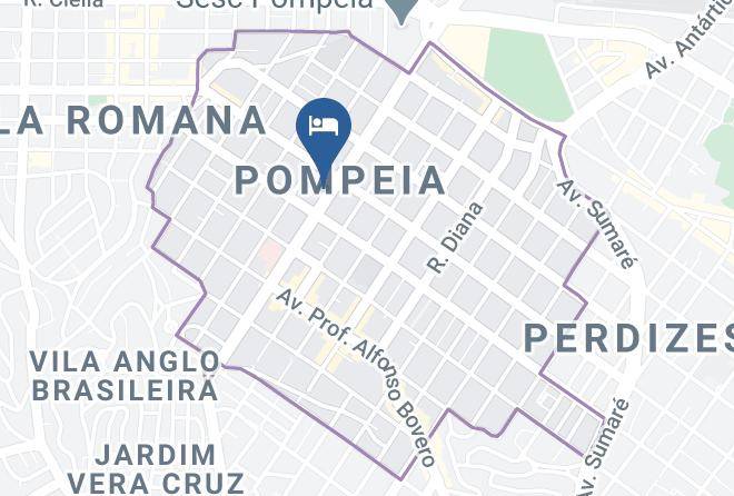 Sao Paulo Perdizes - Hospedaria Santo Andre Maps
