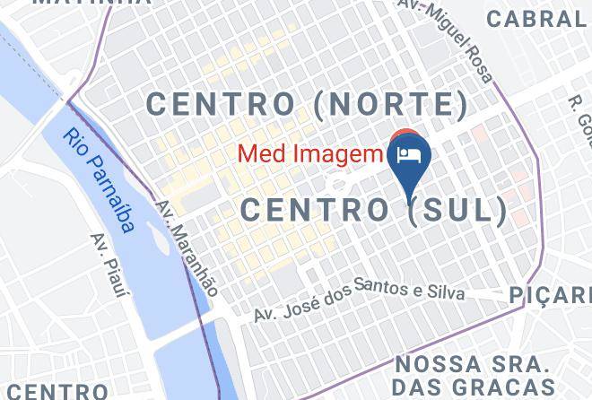 Teresina - Hospedaria Sao Raimundo Maps