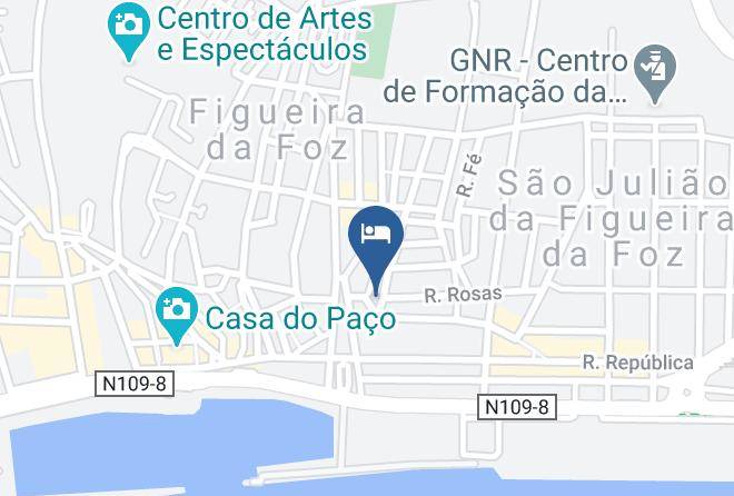 Figueira Da Foz - Hospedaria Saozinha Maps