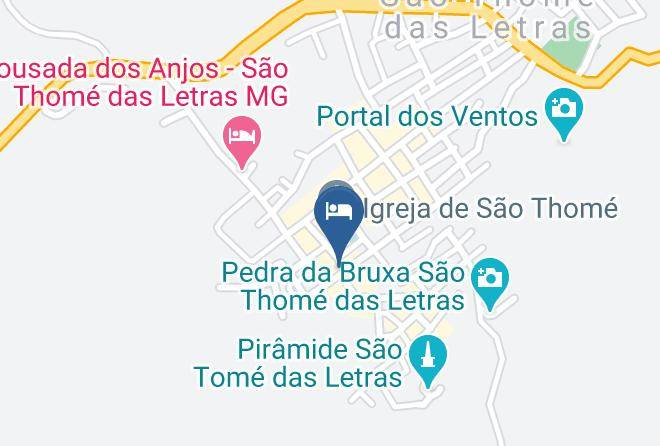 Sao Tome Das Letras - Hospedaria Sonhos De Cristal Maps