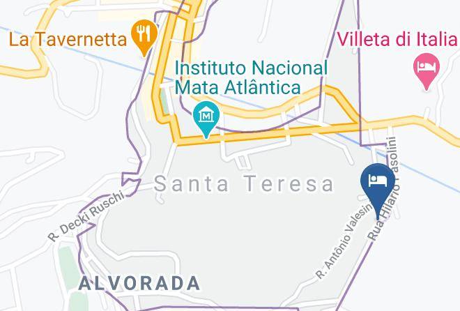 Santa Teresa - Hospedaria Volpi Maps
