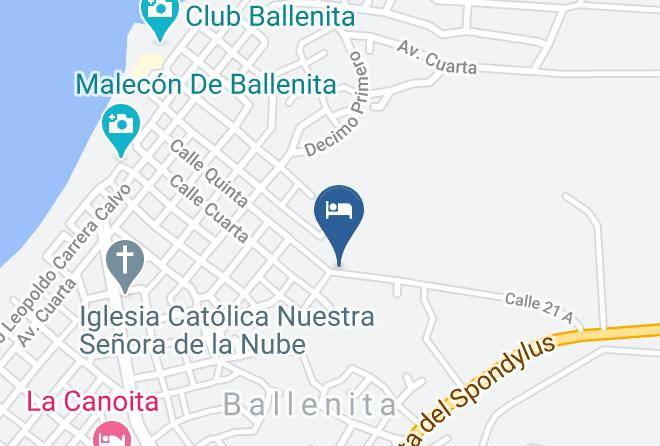 Santa Elena - Hospederia Bellavista Bellevue Maps