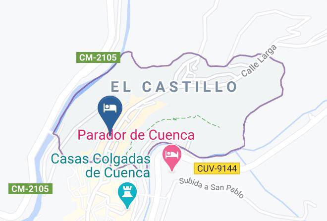 Cuenca - Hospederia De Cuenca Maps