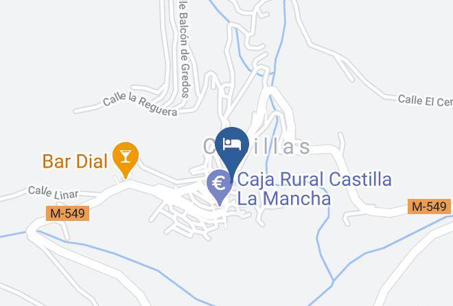 Avila - Hospederia De La Tia Maria Maps