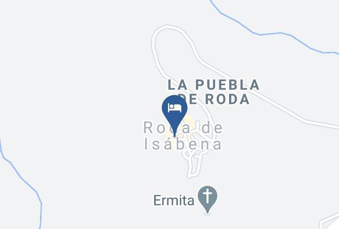 Hospederia De Roda De Isabena Map