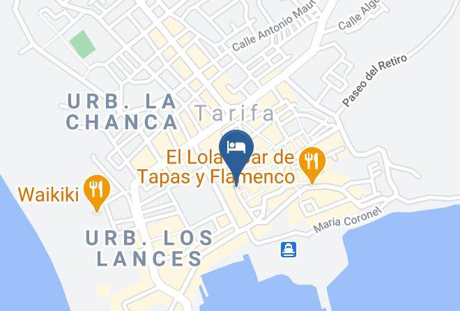 Cadiz - Hospederia Diez Y Seis Maps