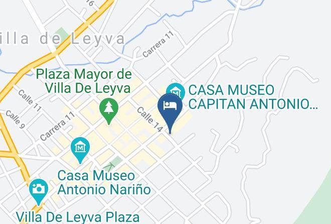 Villa De Leyva - Hospederia Don Paulino Maps