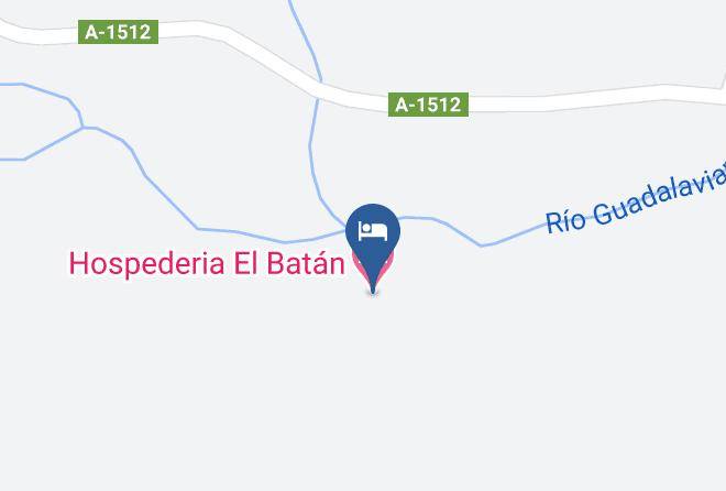 Hospederia El Batan Map