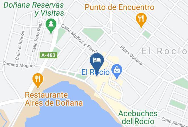 Huelva - Hospederia El Cazadero Real Maps