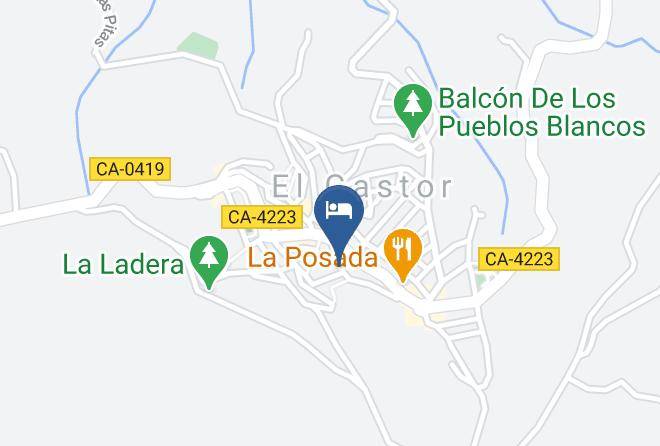 Cadiz - Hospederia El Duende Del Tejar Maps