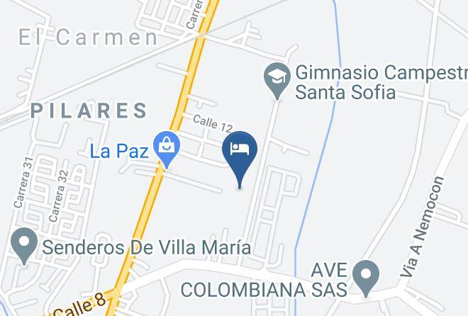 Hospederia El Libertador Map