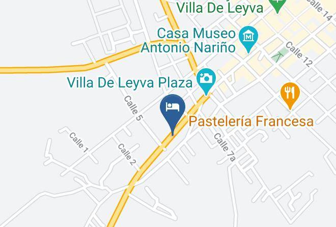 Hospederia El Ocobo Map