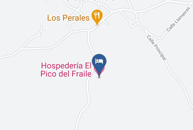 Zamora - Hospederia El Pico Del Fraile Maps