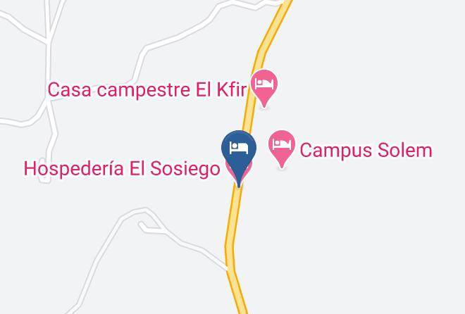 Villa De Leyva - Hospederia El Sosiego Maps