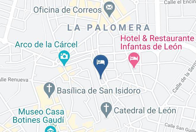 Leon - Hospederia Fernando I Maps