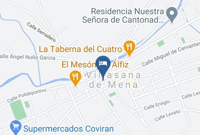 Burgos - Hospederia Foramontanos Maps