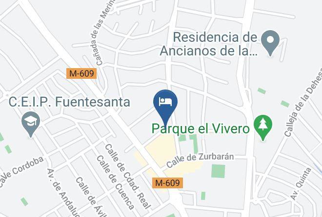 Madrid - Hospederia Goroca Maps