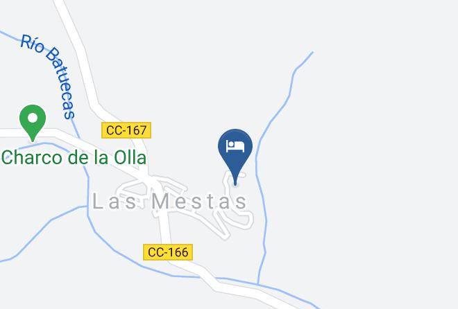 Caceres - Hospederia Hurdes Reales Maps