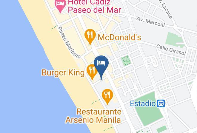 Cadiz - Hospederia Imar Maps
