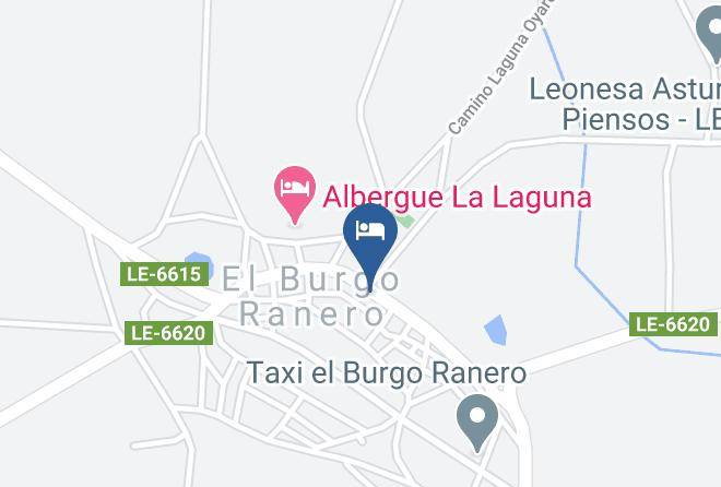 Leon - Hospederia Jacobea El Nogal Maps