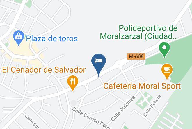 Madrid - Hospederia La Canada Maps